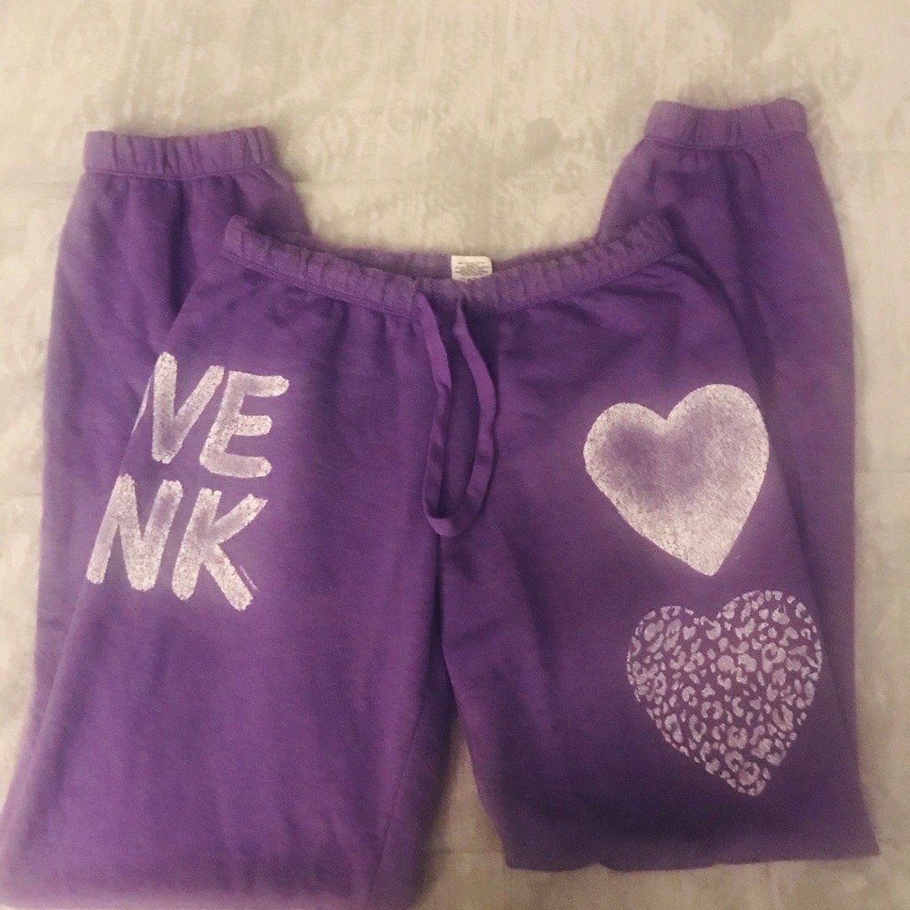 Pink Victoria’s Secret Sweats